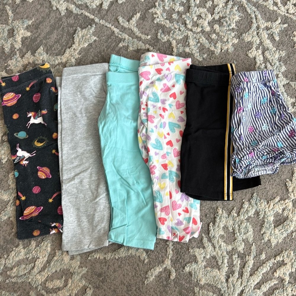 Bundle of toddler girls bottoms 4t